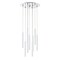 Z-Lite Forest 9 Light Island/Billiard, Chrome & Matte White 917MP12-WH-LED-9RCH - alternate 2